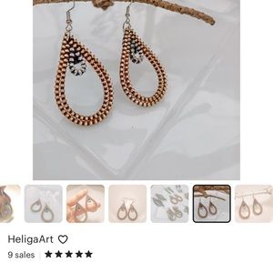 Handmade jewelry out of zipper…  @heliga art